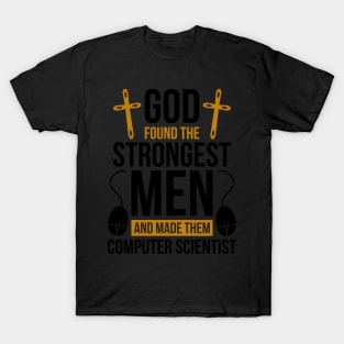 Christian Computer Scientist And Computer Science T-Shirt